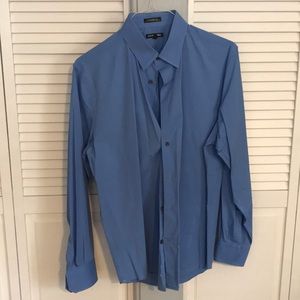 Express Modern Fit Blue dress shirt